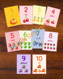 sayı kartları