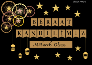 BERAAT KANDİL PANOSU